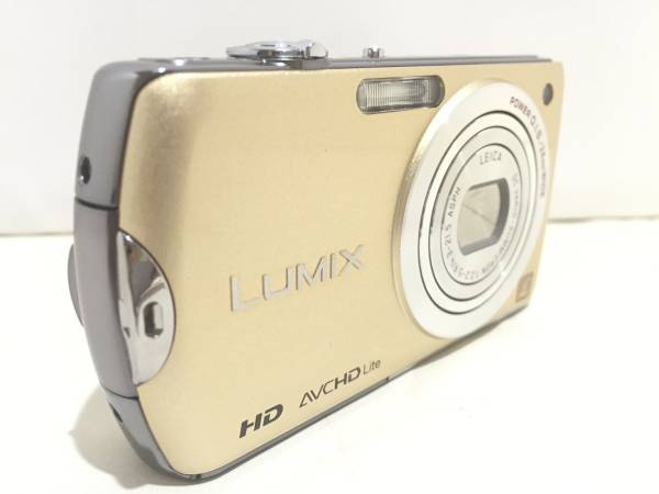 美品　Panasonic LUMIX FH7 デジカメゴールドセット　おまけ付き 極美品】 Panasonic LUMIX DMC-FX70 デジカメ ルミックス パナソニック