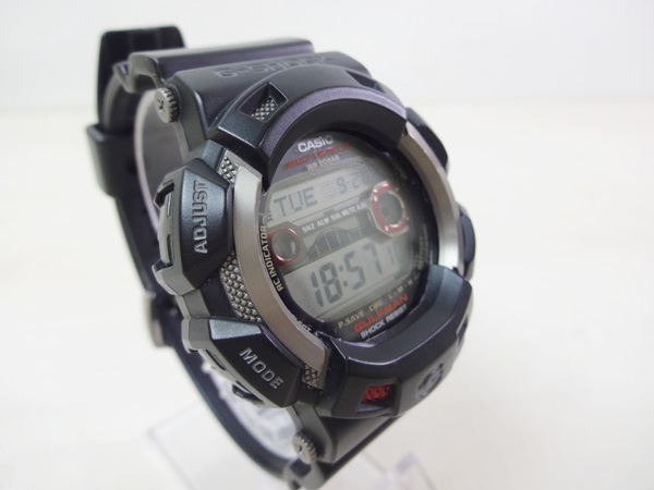 中古□カシオ G-SHOCK ガルフマン タフソーラー□GW-9110-1ER□