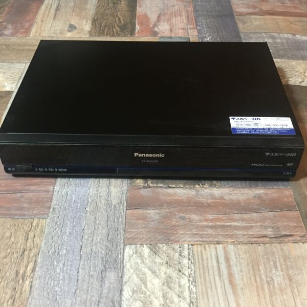 スカパー！HD アンテナセット panasonic チューナー TZ-WR320P 全視聴