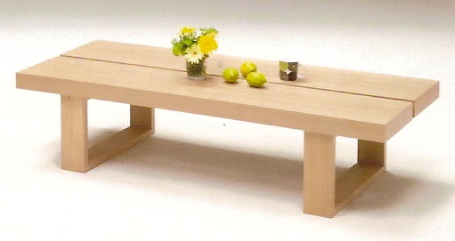 《送料無料》　モルツ　センターテーブル　140 (ナチュラル)　