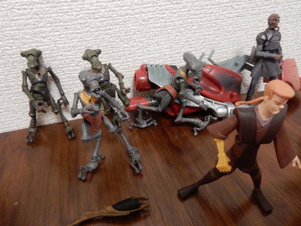 SW Hasbro スター・ウォーズ クローン・ウォーズ ベーシックフィギュア 