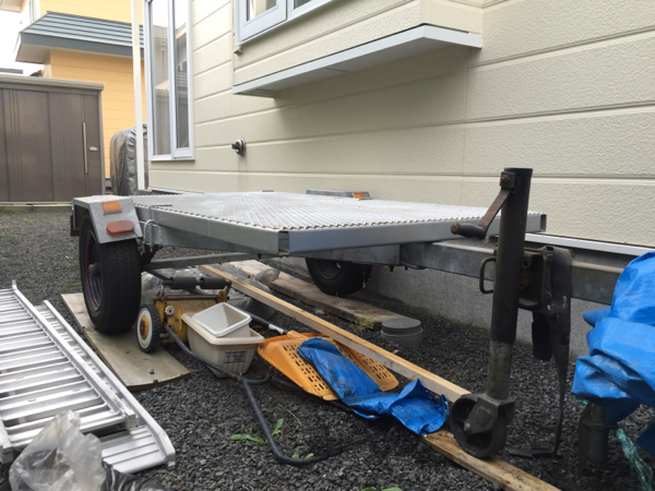 札幌発！ロンチー軽トレーラー！