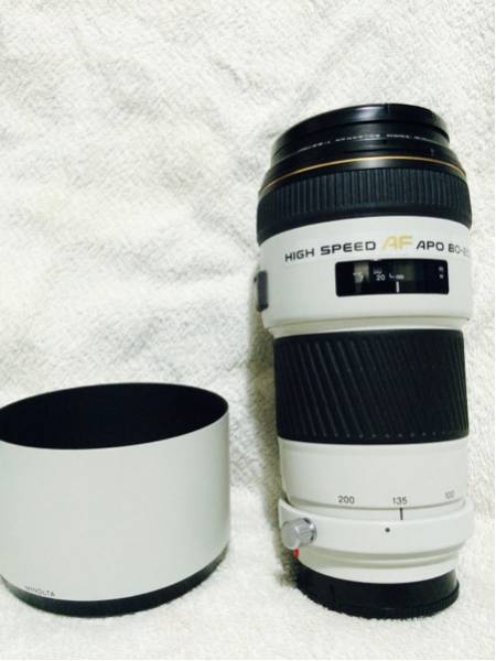 MINOLTA ミノルタ HIGH SPEED AF APO 80-200mm F2.8