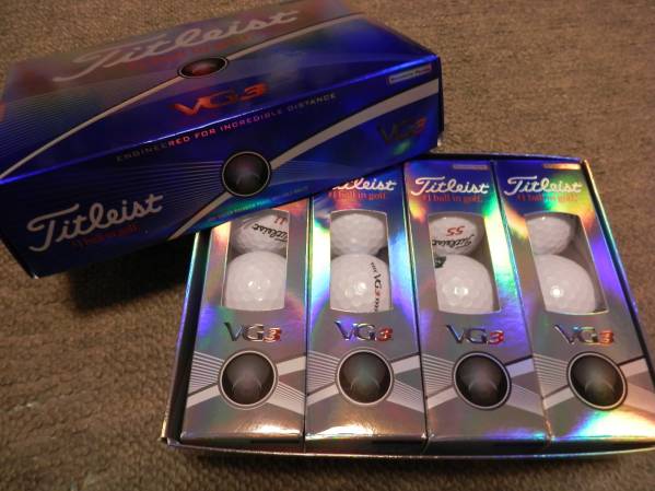 新品★TITLEIST　 VG3 ボール