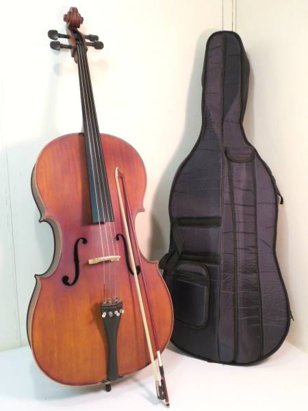 ハルシュタット チェロ＆弓 HC-700 ソフトケース付 美品Hallstatt