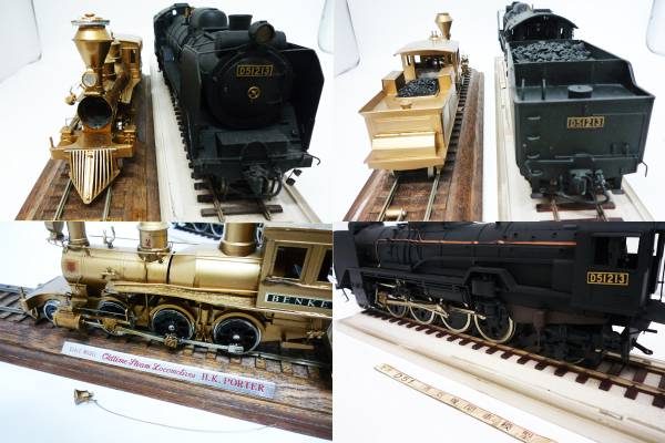 ◇鉄道模型 弁慶 D51 2つ◇ 蒸気機関車模型 1⁄42 公式