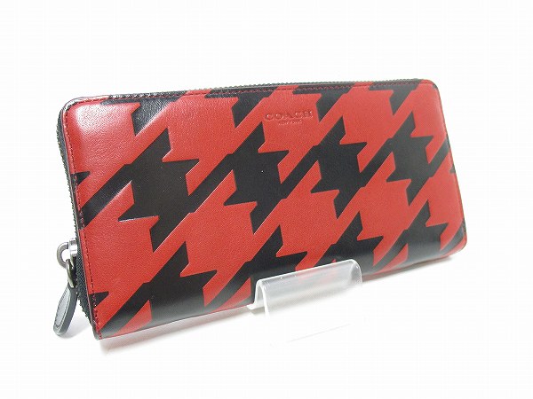 【USED美品】 コーチ★ラウンドファスナー 長財布 74881