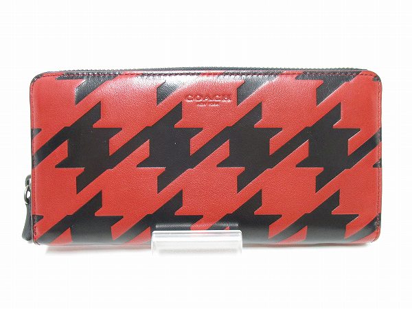 【USED美品】 コーチ★ラウンドファスナー 長財布 74881
