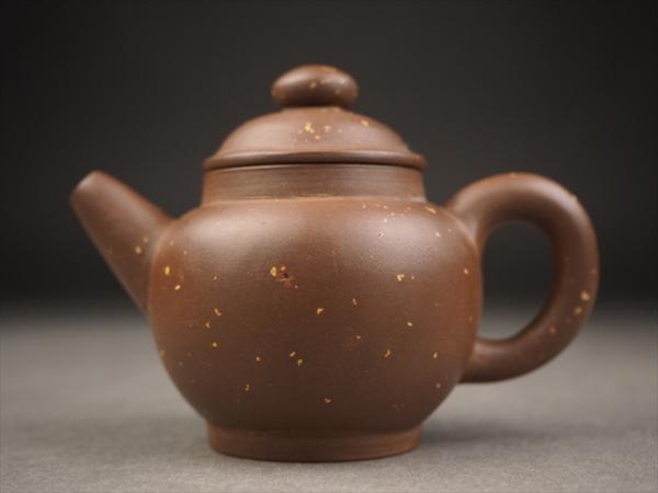 【夢工房】古い中国朱泥急須・梨皮　HZ45