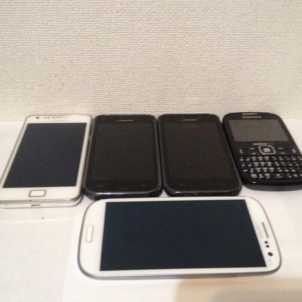 ジャンク品☆ GALAXY metroPCS ５台セット ☆Y96