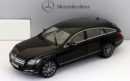 のて ノレブ 1/18 M．ベンツ・CLS クラス S．Brake obsidian black ミニカー