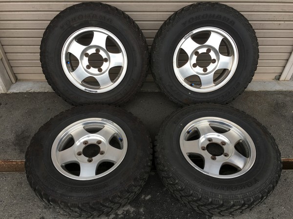 ジオランダー M/T+ 6.50R16 ホイール セット ジムニー JA11 JB23