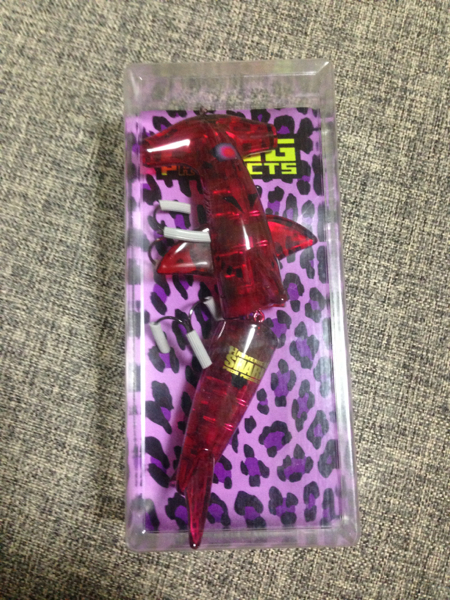 フロッグ ハンマーヘッドシャーク新品。クリア レッド