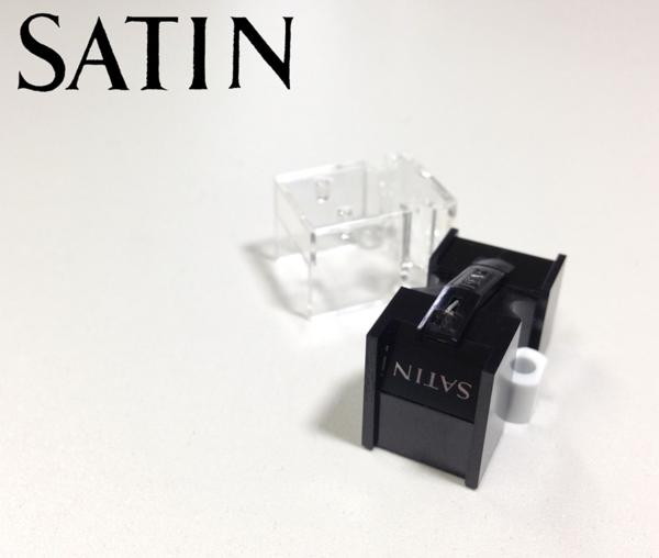 極美品 SATIN M-18BX 18-NBX MC カートリッジ 針カバー付