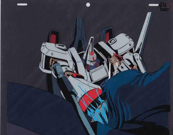 重戦機エルガイム エルガイムMk-II セル画 54 富野由悠季