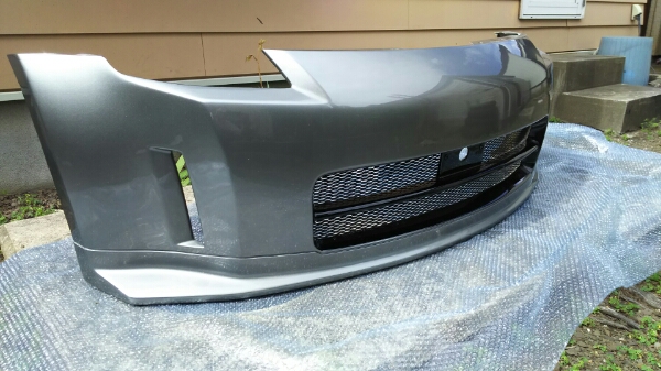 フェアレディZニスモFバンパーZ33 スパークリングシルバー