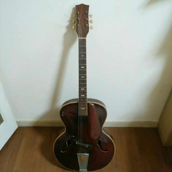 アンティーク　アコースティックギター　詳細不明　ジャンク品