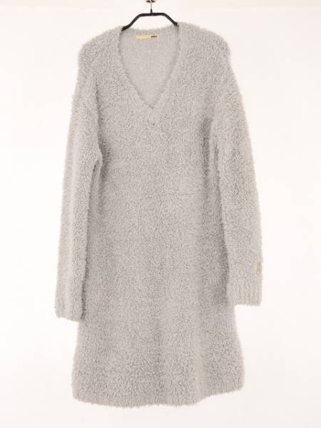 gelato pique ジェラートピケ ワンピース F ライトグレー