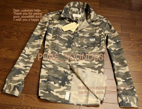 新品■即納*ラルフローレン*Denim & Supply 迷彩*長袖シャツＸＬ