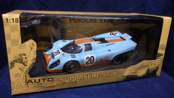 1/18 AUTOart ポルシェ 917K スティーブ・マックイーン ル・マン