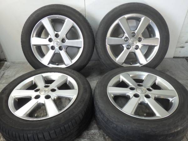 ANM10W アイシス 純正アルミ タイヤ付 16×6.5JJ +45 5×114.3