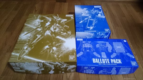 MG 百式改＋メガバズ＋バリュート ３個セット PB プレバン限定