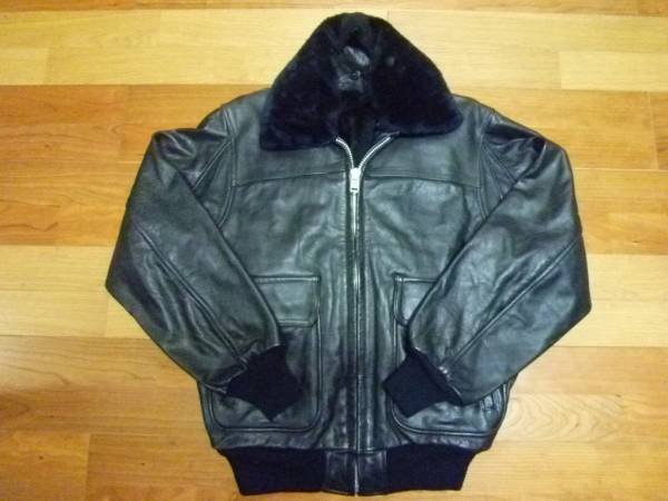 ◆☆メンズ　牛革 革ジャン サイズL☆そ-134