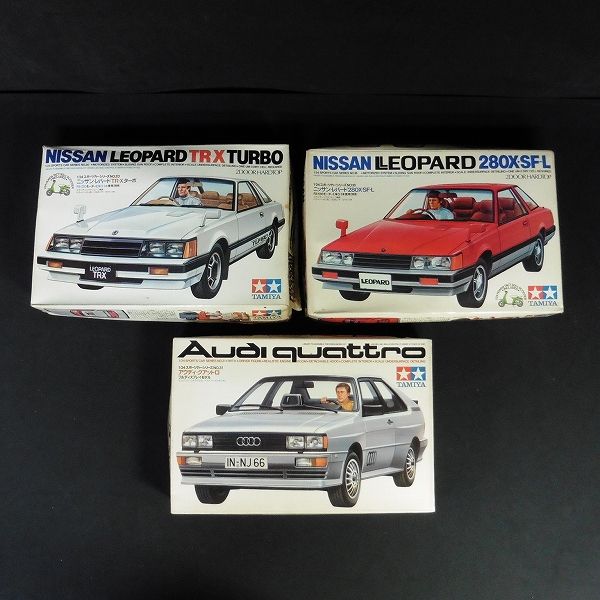 S528 小鹿 タミヤ 1/24 日産 レパード アウディ クアットロ ▲