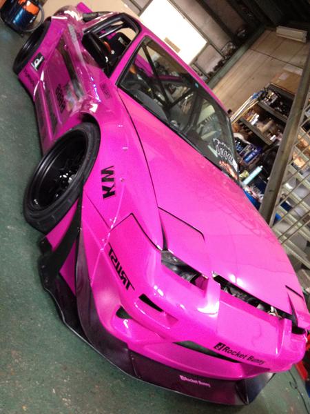 180SX R/ワークスフェンダー 6666 Ver.2 ロケットバニー TRA京都