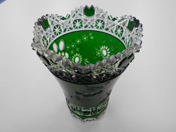 仙1 Meissen マイセン クリスタル フラワーベース 花瓶 【公式通販】