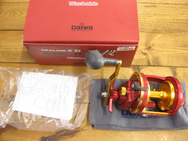 中古☆ダイワDaiwa SEALINEシーライン石鯛Z40WH遠投 リール ダイワ