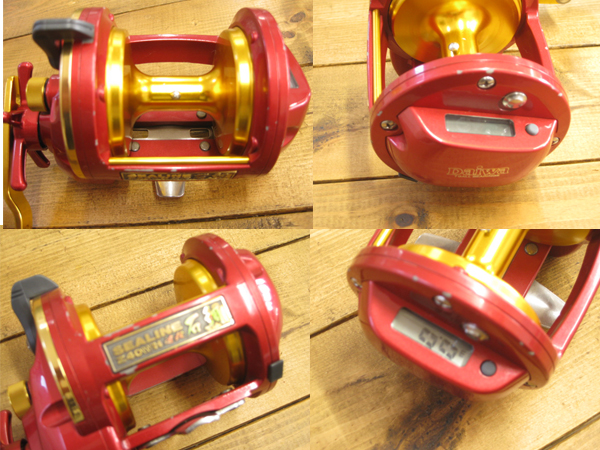 中古☆ダイワDaiwa SEALINEシーライン石鯛Z40WH遠投 リール 中古現状品
