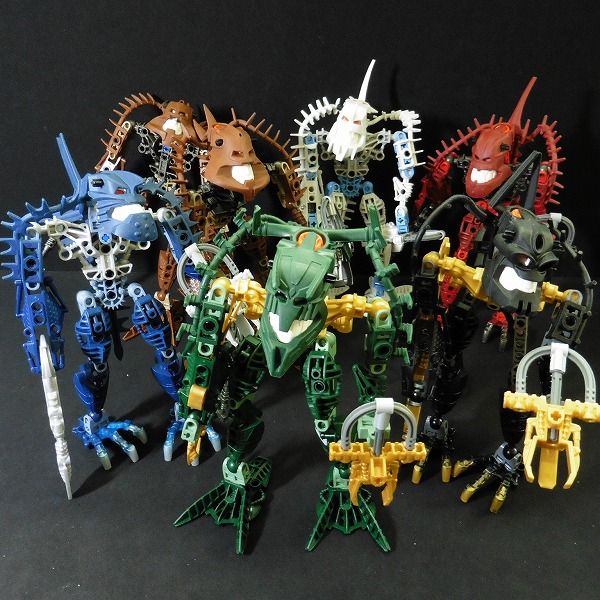 C195 レゴ LEGO バイオニクル ピラカ ハカーン ヴェゾック 他 △