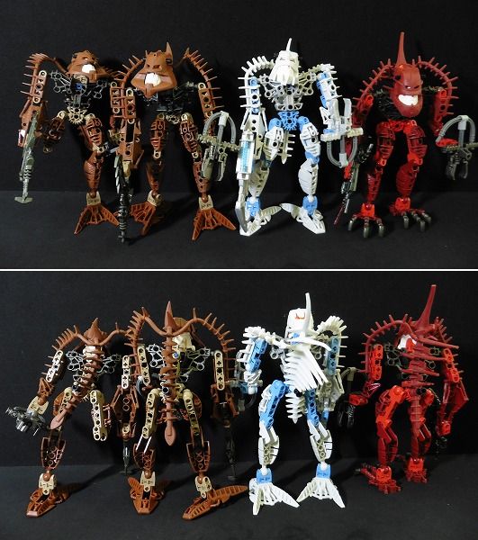 C195 レゴ LEGO バイオニクル ピラカ ハカーン ヴェゾック 他 △