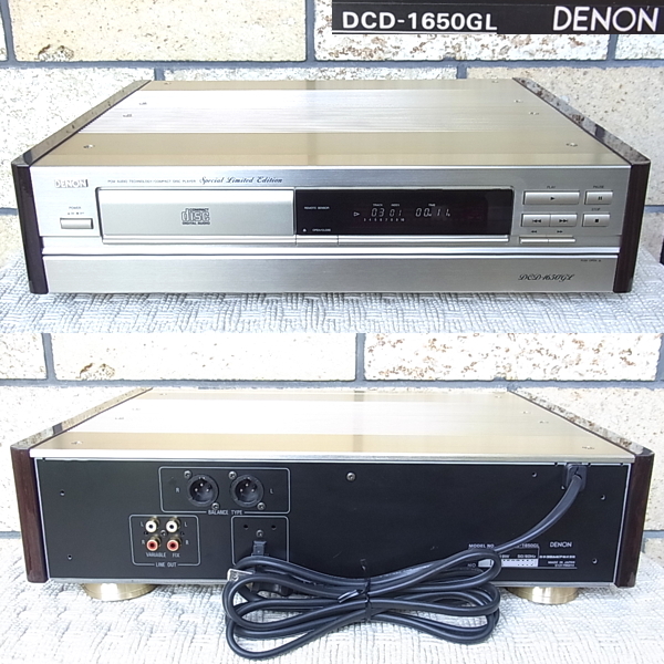 DENON デンオン DCD-1650GL CDブレーヤー 難あり デノン