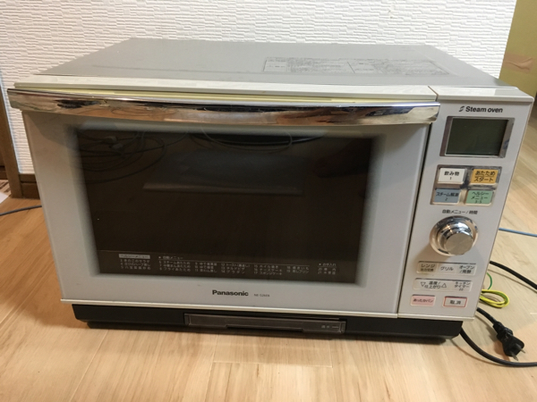 パナソニック スチームオーブンレンジ NE-S26E6 2010年製 中古□Panasonic スチームオーブンレンジ NE-S26E6(S) 2010年製