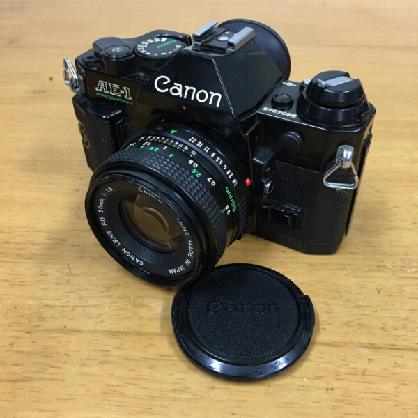CANON AE-1 FD 50mm F1.8 キャノン 一眼レフカメラ #1519