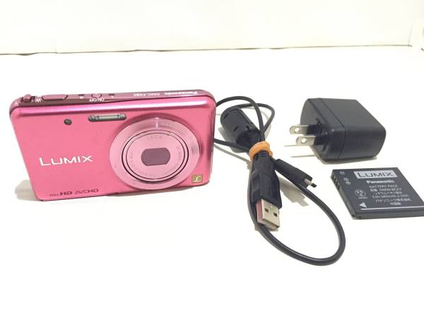 良品】 Panasonic DMC-FX80 LUMIX ピンク デジカメ 【格安，高品質】