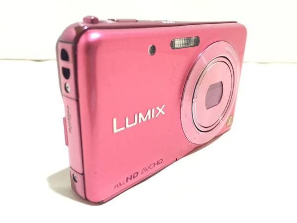 良品】 Panasonic DMC-FX80 LUMIX ピンク デジカメ 【格安，高品質】