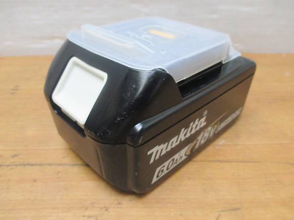 美品!!マキタ 6.0Ah 18Vリチウムイオンバッテリ BL1860B
