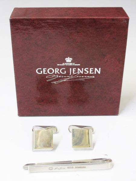 925 ジョージジェンセン タイピン 17 カフス セット 2507299 正規品