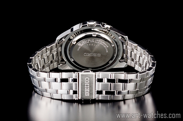 1円セイコーSEIKOキネティック搭載ブラック5連ブレス腕時計