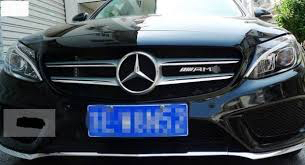 NEW デザイン AMG フロントグリル　エンブレム C117 CLA45 GLA