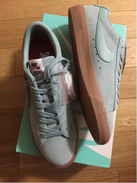 Supreme Nike SB Blazer Low TEAL US9，27cm