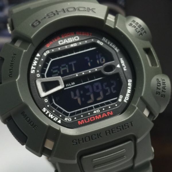 CASIO G-SHOCK（カシオ Gショック）MUDMAN マッドマン 腕時計