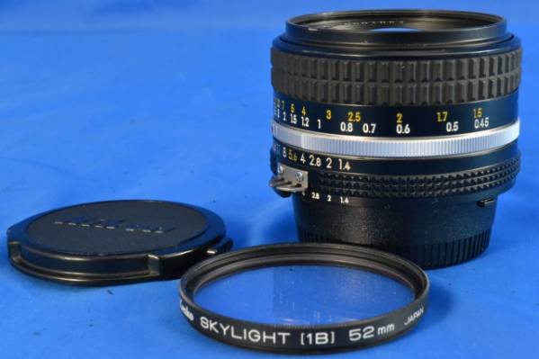 S-IB263 一眼レフカメラ用レンズ NIKON NIKKOR 50mm F1.4 難有り