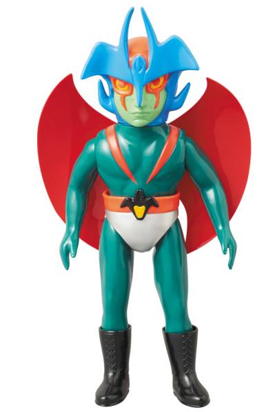 新品 未開封品メディコム トイ デビルマン 1972復刻デザイン版 ソフビ デビルマン】（1972復刻デザイン版） ）ソフビ メディコムトイ 【公式