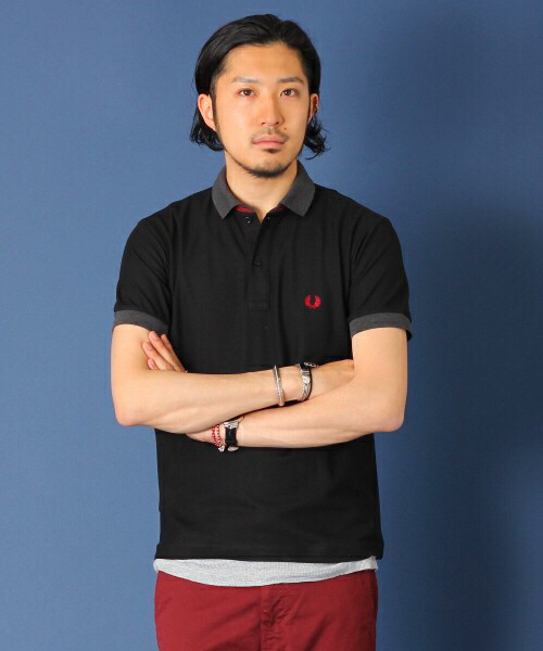 FRED PERRY × BEAMS ビームス FP Wカラー ポロ 13ss SP 美品