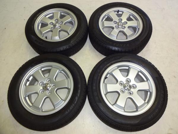 トヨタ20プリウス純正 6J-15 pcd100/5H スタッドレス付4本セット