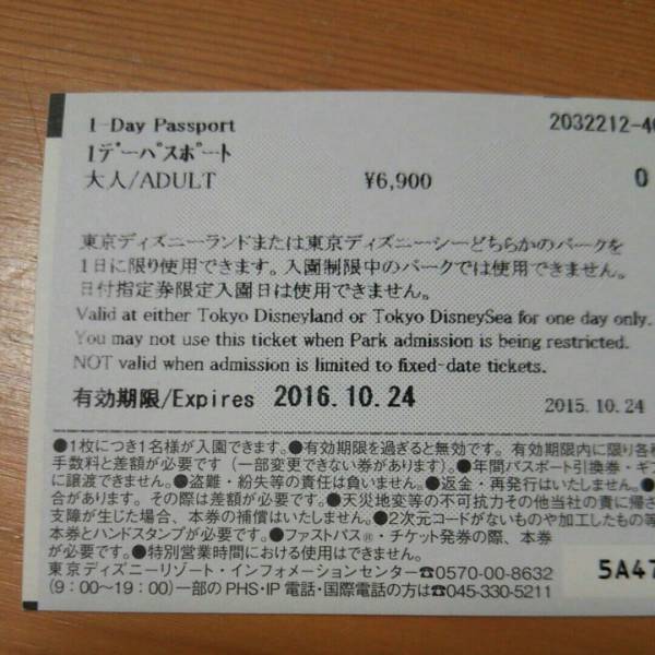 送料込 ディズニーペアチケット 送料込□ディズニーペアチケット